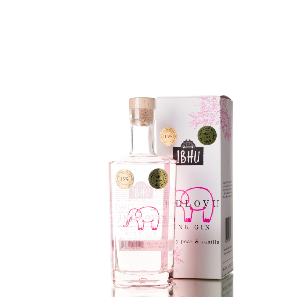 Indlovu Prickly Pear & vanille gin 500ml