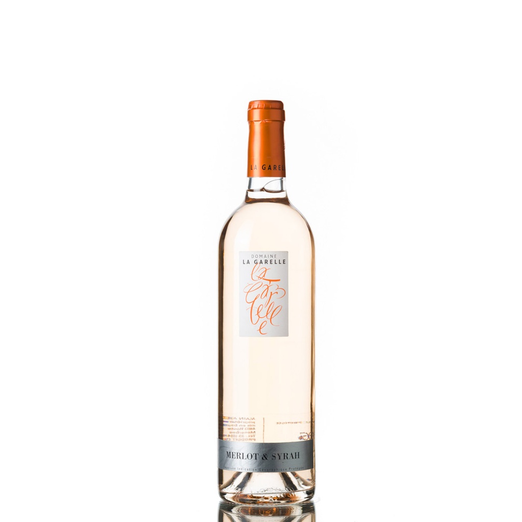 Merlot-Syrah rosé  La Garelle
